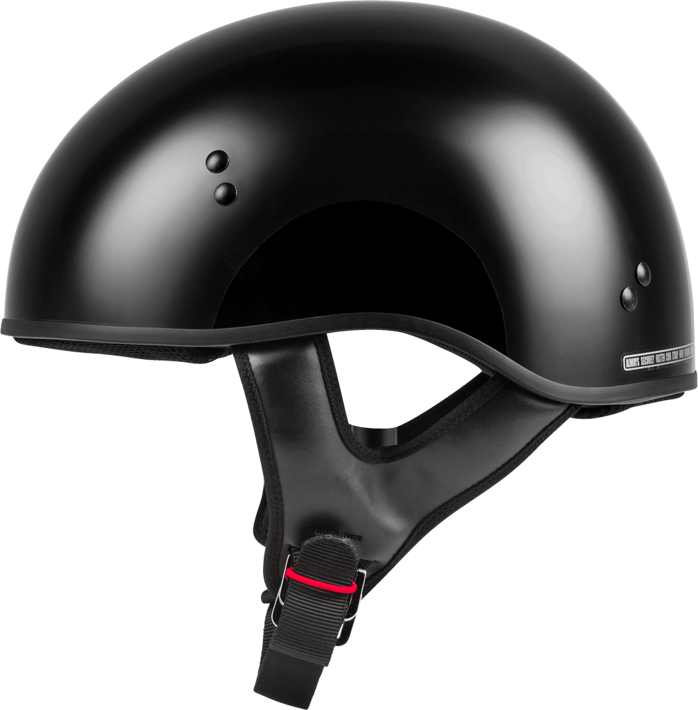 Hh 45 Half Helmet Naked Black Xl