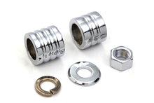 Load image into Gallery viewer, Front Axle Spacer Kit Groove Style Chrome