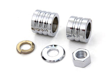 Load image into Gallery viewer, Front Axle Spacer Kit Groove Style Chrome