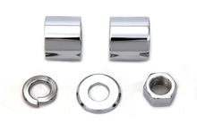 Load image into Gallery viewer, Front Axle Spacer Kit Smooth Style Chrome