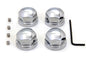 Engine Cylinder Head Bolt Cover Chrome