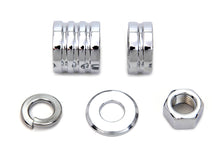 Load image into Gallery viewer, Front Axle Spacer Kit Groove Style Chrome