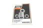 Front Axle Spacer Kit Smooth Style Chrome