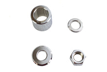 Load image into Gallery viewer, Front Axle Spacer Kit Smooth Style Chrome