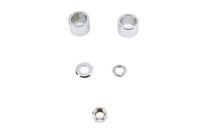 Load image into Gallery viewer, Front Axle Spacer Kit Smooth Style Chrome