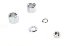 Load image into Gallery viewer, Front Axle Spacer Kit Smooth Style Chrome