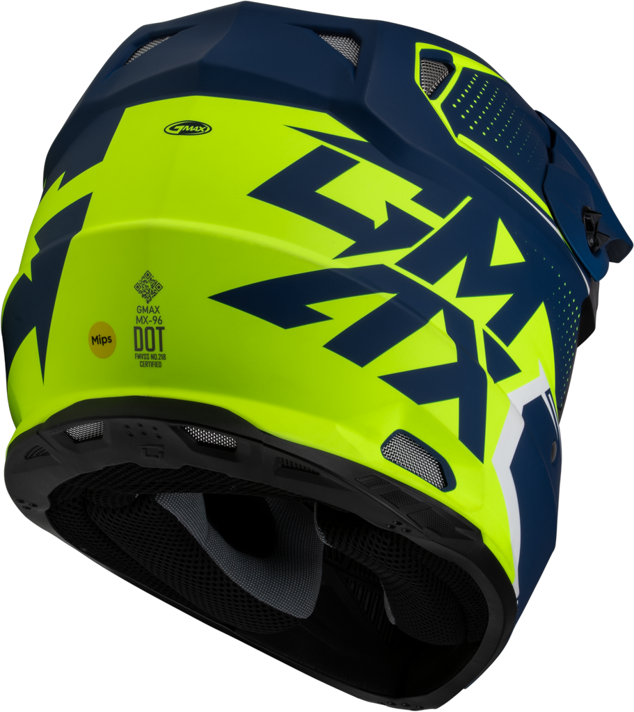 Mx 96 502 Helmet Matte Blue/Green  2x