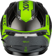 Load image into Gallery viewer, Md 01 Volta Helmet Black/Silver/Green Metallic 2x