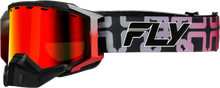 Load image into Gallery viewer, Zone Snow Red/Black W/Red Mirror/Amber Lens