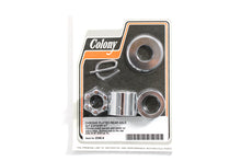 Load image into Gallery viewer, Rear Axle Spacer Kit Smooth Style Chrome