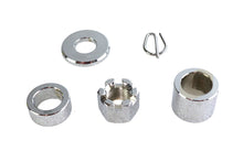 Load image into Gallery viewer, Rear Axle Spacer Kit Smooth Style Chrome