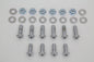 Rear Fender Strut Bolt Kit Chrome