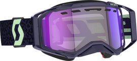 Prospect Snwcrss Ls Goggle Drk Prpl/Mnt Grn Blue Chrome