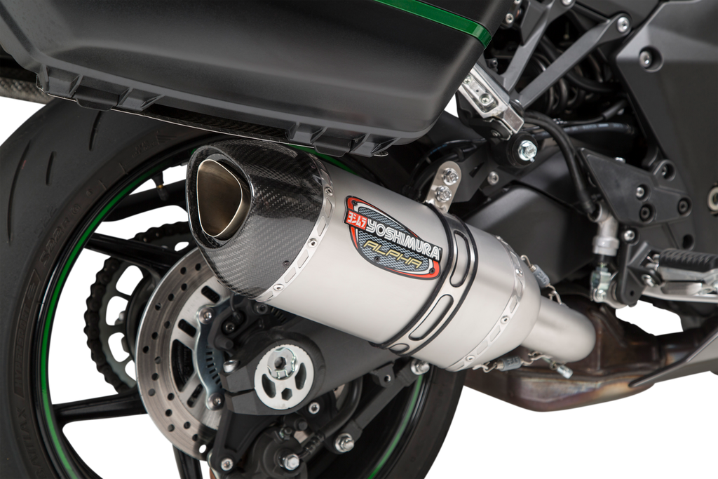 Exhaust Street Alpha Slip On Ss/Ss Kaw