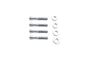 Caliper Mount Bolt Kit Allen Type Chrome