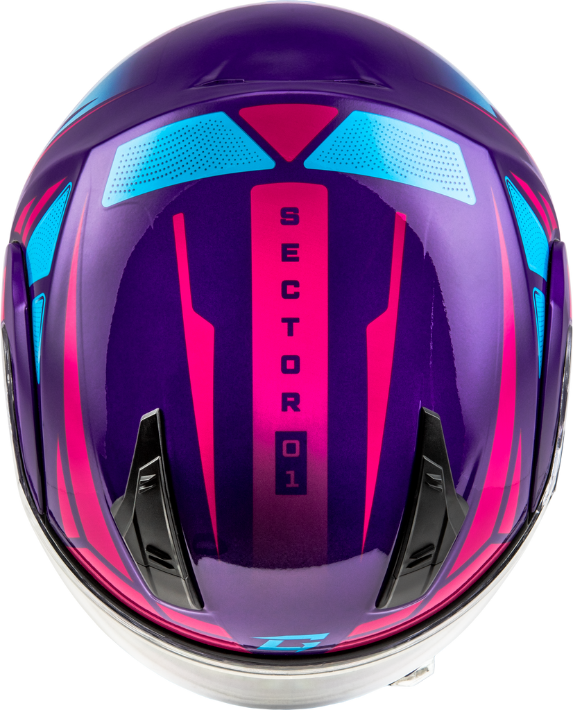 Md 04s Sector Snow Helmet Violet/Pink Xs