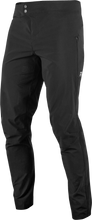 Load image into Gallery viewer, Black FLY MTB Enduro Pant in size 28, showing durable fabric and relaxed fit for mountain biking.