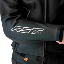 Load image into Gallery viewer, S1 D3o Leather Jacket Blk/Whi Xl