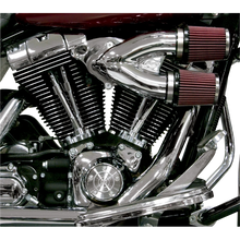 Load image into Gallery viewer, S&amp;S CYCLE TWIN TUNED INDUCTION AIR FILTER KIT HARLEY 08-16 MODELS - The Speed Shop Canada