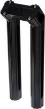 Load image into Gallery viewer, H/D Billet Risers 12" Black Kickback