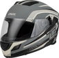 Ff 18 Drift Helmet Matte Grey/Silver/Black Md