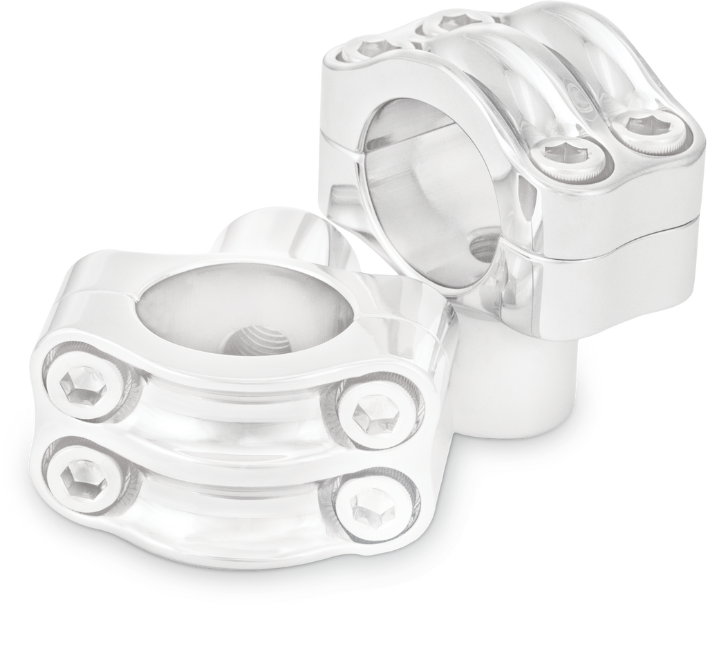 Reaper 1 1/2" Risers 1.25" Bar Set   Chrome