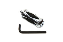 Load image into Gallery viewer, Shifter Footpeg Chrome Diamond Shape