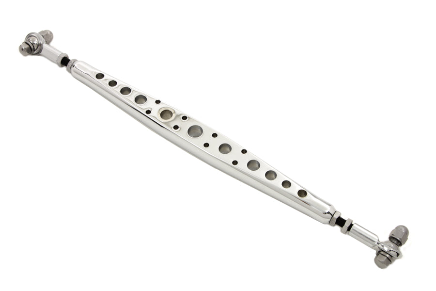 Chrome Drilled Shifter Rod, 3 inch Extended