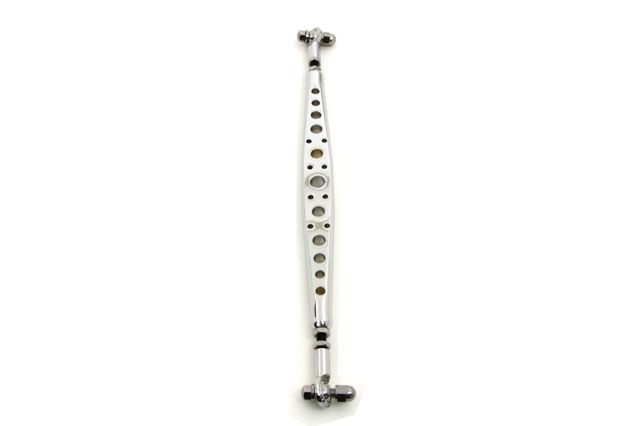 Chrome Drilled Shifter Rod, 3 inch Extended
