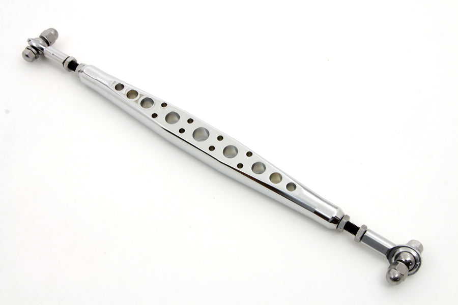 Chrome Drilled Shifter Rod, 2 inch Extended