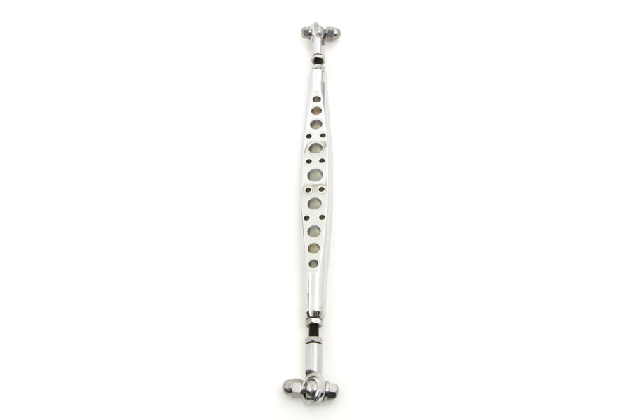 Chrome Drilled Shifter Rod, 2 inch Extended