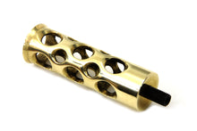 Load image into Gallery viewer, Brass Swiss Cheese Shifter Peg
