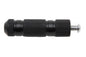 Black Knurled Four Grooved Shifter Peg