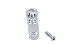 Load image into Gallery viewer, Chrome Knurled Five Grooved Shifter Peg