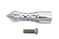Chrome Agostinni Shifter Footpeg Spike Style