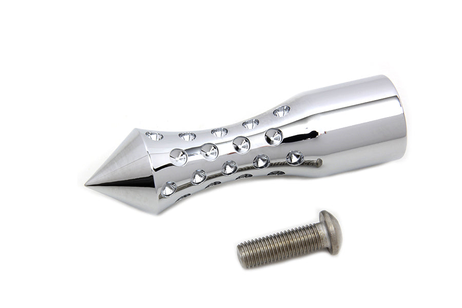 Chrome Agostinni Shifter Footpeg Spike Style