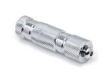 Load image into Gallery viewer, Chrome Knurled Four Grooved Shifter Peg