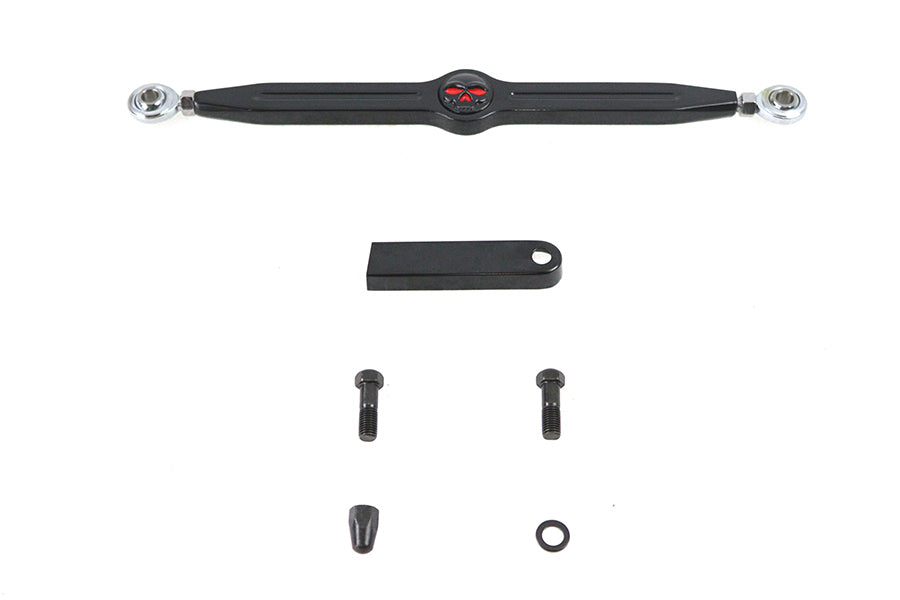 12 inch Skull Shift Rod Kit Black
