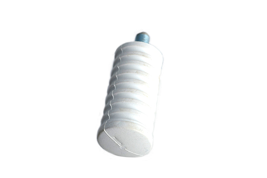 Shifter Footpeg White Rubber