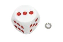 Load image into Gallery viewer, White Dice Style Shifter Knob