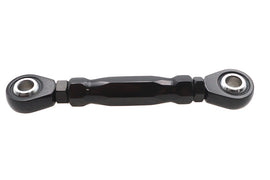Black Ultima M8 shifter rod linkage for forward control, designed for motorcycle gear shifting systems.