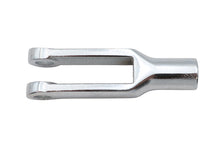 Load image into Gallery viewer, Forked Chrome Rod End Clevis