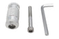 Silver Knurled Four Grooved Shifter Peg