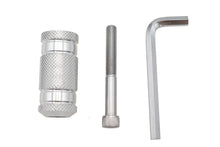 Load image into Gallery viewer, Silver Knurled Four Grooved Shifter Peg