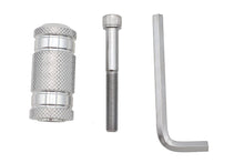 Load image into Gallery viewer, Silver Knurled Four Grooved Shifter Peg
