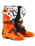 alpine star Tech 10 Enduro Boots Orange Fluo/Black/White 11 482-0003911