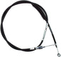 Black Vinyl Clutch Lw Cable