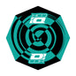 D'cor Umbrella Teal/Black