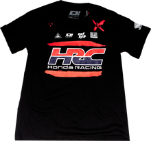 Load image into Gallery viewer, Honda Hrc Factory T Shirt Black Lg