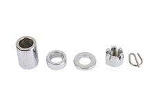 Load image into Gallery viewer, Chrome Rear Axle Nut Kit
